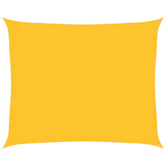 Sunshade Sail 160 g/m² Yellow HDPE, image 2