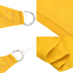 vidaXL Sunshade Sail 160 g/m² Yellow 2.5x4 m HDPE 6