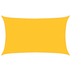 vidaXL Sunshade Sail 160 g/m² Rectangular Yellow 5x8 m HDPE 2