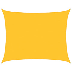 Sunshade Sail HDPE Width Drop Yellow