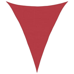 Sunshade Sail 160 g/m² 4x5x5 m HDPE Width 4 m Depth 5 m Height 5 m Red