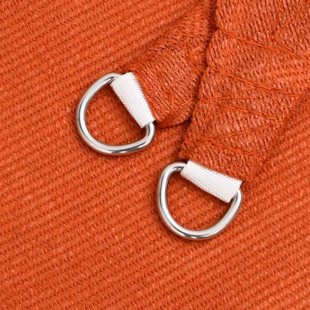 vidaXL Sunshade Sail 160 g/m² Orange 3x3 m HDPE 6