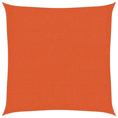 vidaXL Sunshade Sail 160 g/m² Orange 3.6x3.6 m HDPE 2