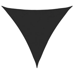 vidaXL Sunshade Sail 160 g/m² Black 6x6x6 m HDPE 2