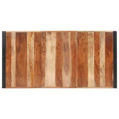 vidaXL Dining Table 160x80x75 cm Solid Wood 3