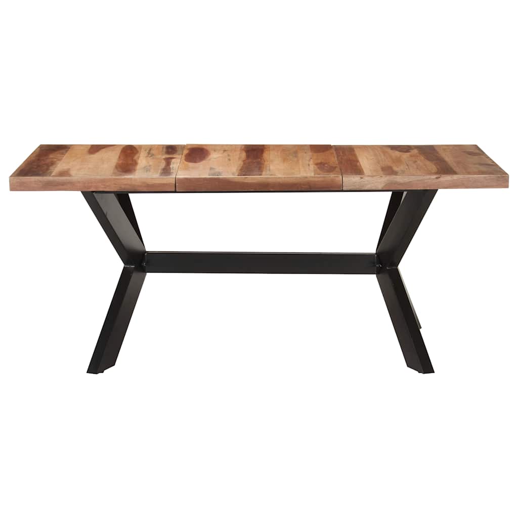 Dining Table Solid Wood with Honey Finish 180 cm 90 cm