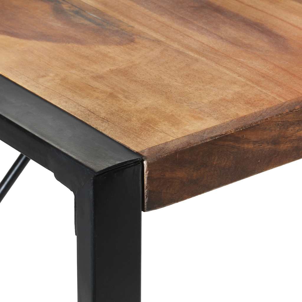 vidaXL Dining Table 140x140x75 cm Solid Wood 4