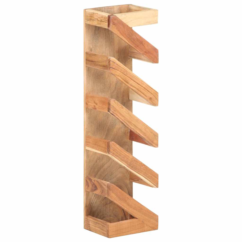 Wine Rack for 5 Bottles Solid acacia wood