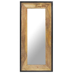 Mirror Solid Mango Wood 110 x 50 cm