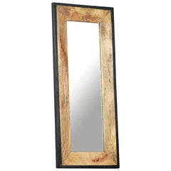 Mirror Solid Mango Wood 110 x 50 cm