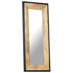 Mirror Solid Mango Wood 110 x 50 cm