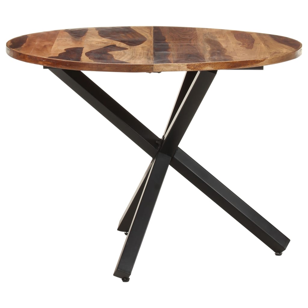 321683 vidaXL Dining Table 100x100x75 cm Acacia Wood with Honey Finish 3