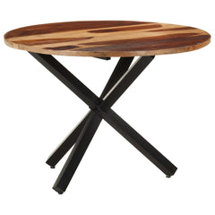 321683 vidaXL Dining Table 100x100x75 cm Acacia Wood with Honey Finish 5