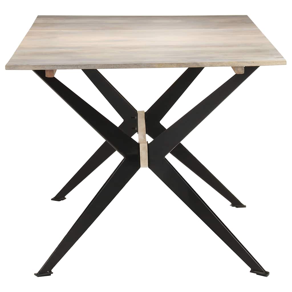 vidaXL Dining Table 180x90x76 cm Solid Mango Wood 3