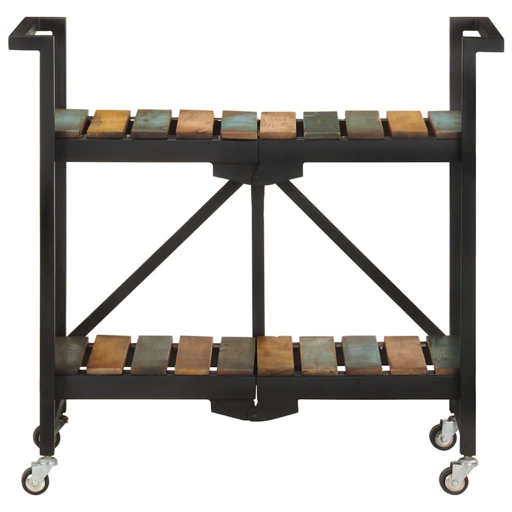 Kitchen Trolley 87x36x81 cm Solid reclaimed wood