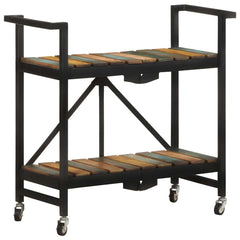 Kitchen Trolley 87x36x81 cm Solid reclaimed wood
