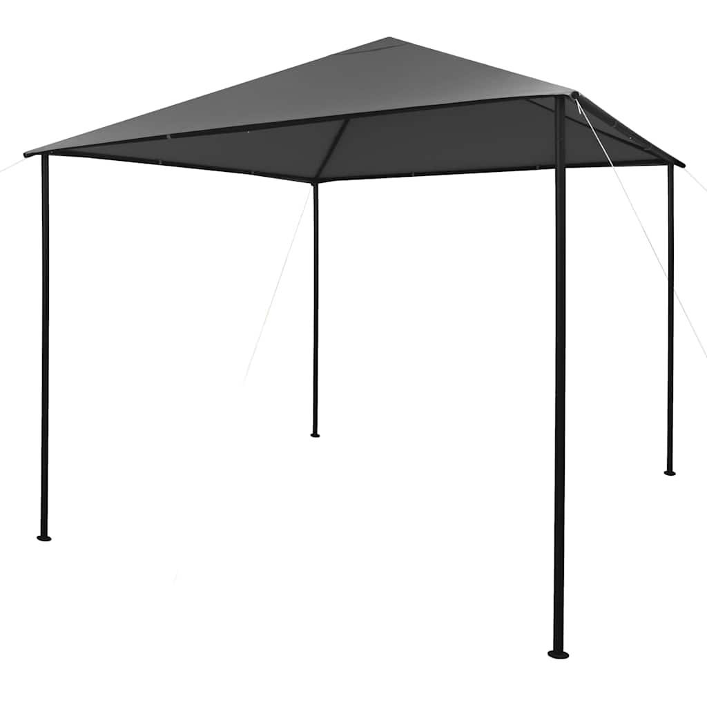 Gazebo Pavilion Tent Canopy Steel Anthracite