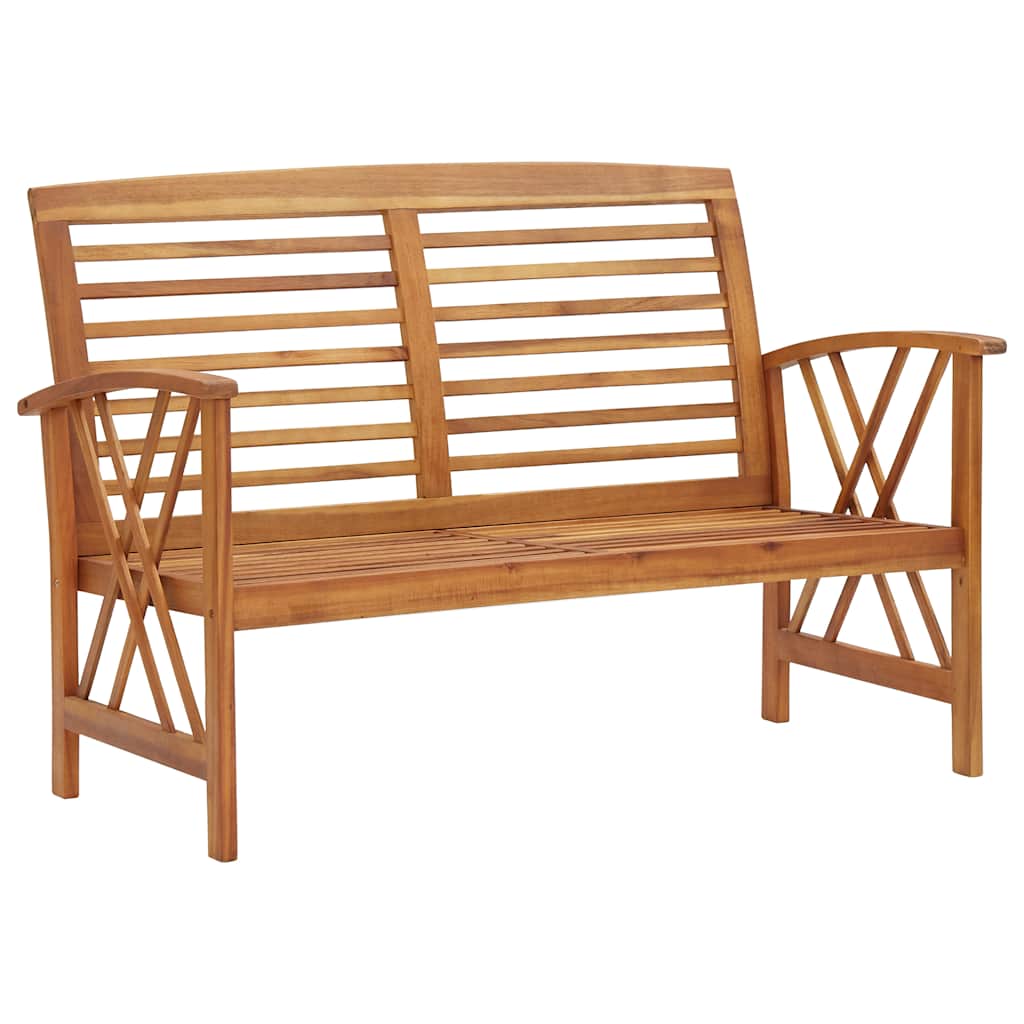 102x50x43 cm Solid Acacia Wood Bench