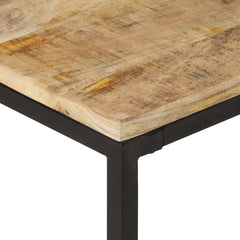 vidaXL Nesting Coffee Tables 2 pcs Solid Mango Wood 4