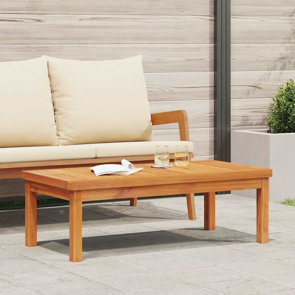 311833 vidaXL Coffee Table 100x50x33 cm Solid Acacia Wood 1