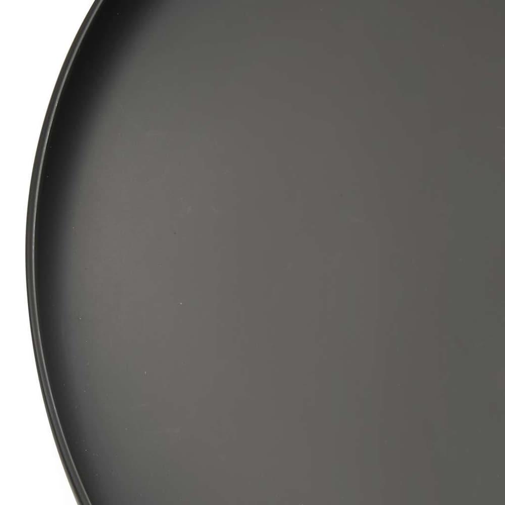 Fire Pit 57 cm Steel Black