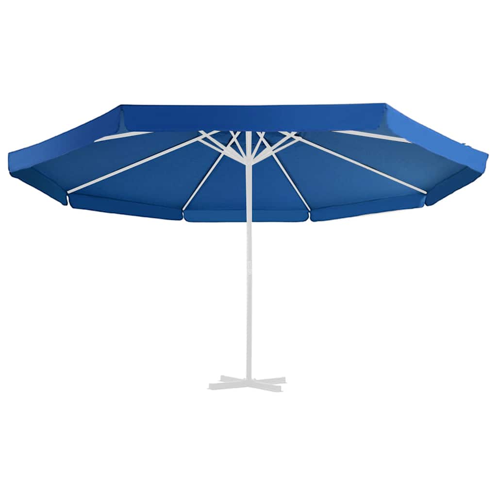 vidaXL Replacement Fabric for Outdoor Parasol Azure Blue 515 cm 3