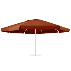 vidaXL Replacement Fabric for Outdoor Parasol Terracotta 610 cm 3