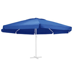 vidaXL Replacement Fabric for Outdoor Parasol Azure Blue 610 cm 2
