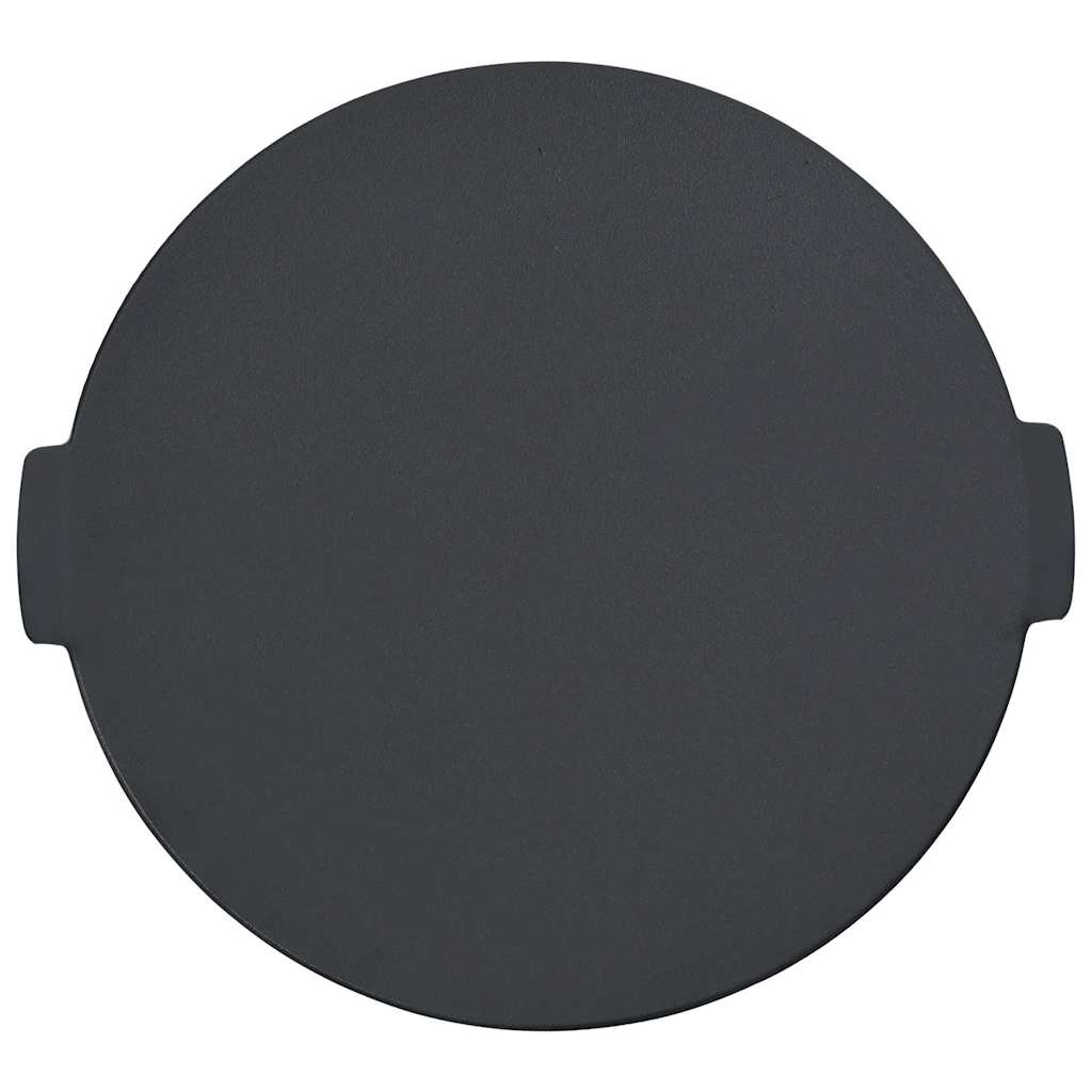 vidaXL Grill Plate Ø44 cm Cast Iron 3