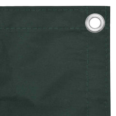 vidaXL Balcony Screen Dark Green 90x600 cm Oxford Fabric 3