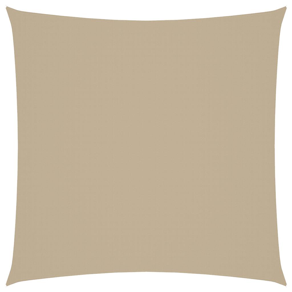 Sunshade Sail Oxford Fabric Square 4,5x4,5 m Width 4.5 m Beige