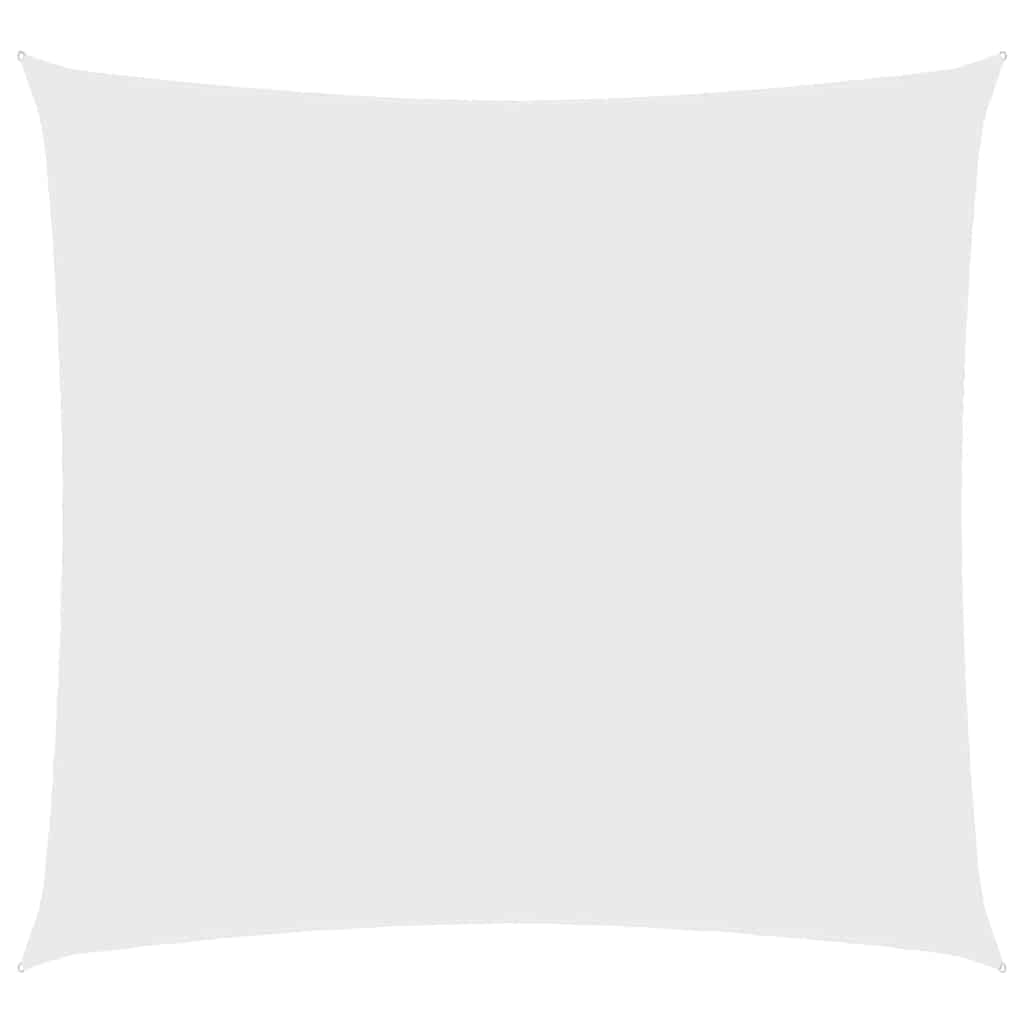 vidaXL Sunshade Sail Oxford Fabric Square 3.6x3.6 m White 2