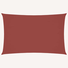vidaXL Sunshade Sail Oxford Fabric Rectangular 5x7 m Terracotta 2