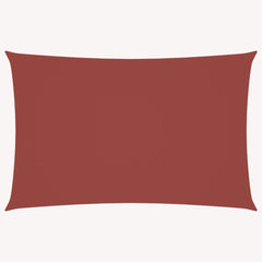 vidaXL Sunshade Sail Oxford Fabric Rectangular 6x8 m Terracotta 2