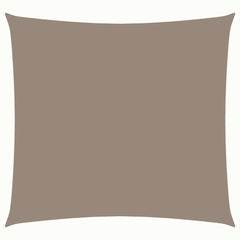 Sunshade Sail Oxford Fabric Square 6x6 m Width 6 m Taupe