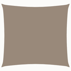 vidaXL Sunshade Sail Oxford Fabric Square 7x7 m Taupe 2