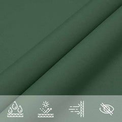 vidaXL Sunshade Sail Oxford Fabric Rectangular 3x4.5 m Dark Green 6