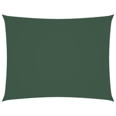 vidaXL Sunshade Sail Oxford Fabric Rectangular 6x7 m Dark Green 2