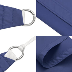 vidaXL Sunshade Sail Oxford Fabric Square 6x6 m Blue 6