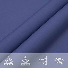 vidaXL Sunshade Sail Oxford Fabric Rectangular 4x5 m Blue 5