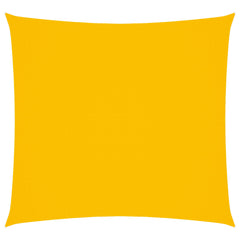 vidaXL Sunshade Sail Oxford Fabric Square 3.6x3.6 m Yellow 2