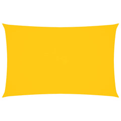 vidaXL Sunshade Sail Oxford Fabric Rectangular 2.5x5 m Yellow 2