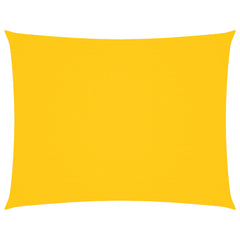 vidaXL Sunshade Sail Oxford Fabric Rectangular 5x7 m Yellow 2