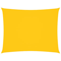 vidaXL Sunshade Sail Oxford Fabric Rectangular 6x8 m Yellow 2