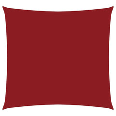 vidaXL Sunshade Sail Oxford Fabric Square 3.6x3.6 m Red 2