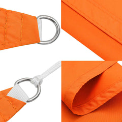 vidaXL Sunshade Sail Oxford Fabric Rectangular 3x4.5 m Orange 6
