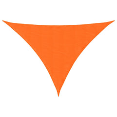 vidaXL Sunshade Sail Oxford Fabric Triangular 4x5x5 m Orange 2