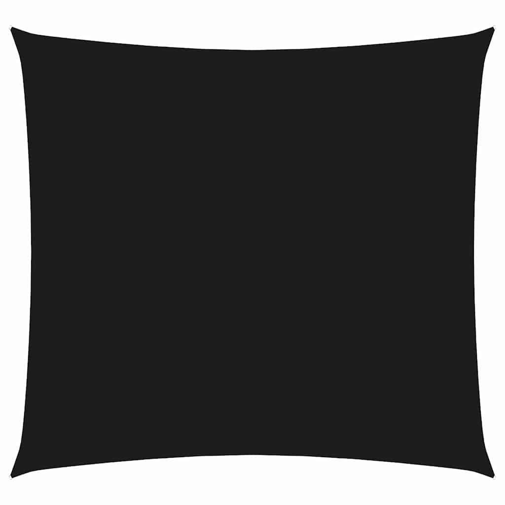 vidaXL Sunshade Sail Oxford Fabric Square 3.6x3.6 m Black 2