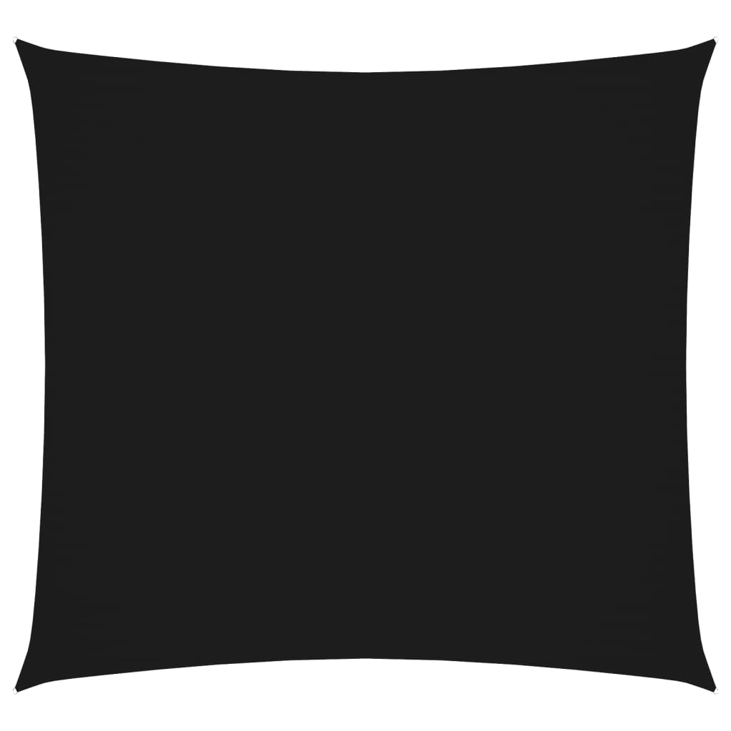 vidaXL Sunshade Sail Oxford Fabric Square 7x7 m Black 2