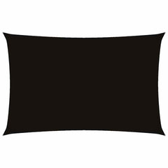 vidaXL Sunshade Sail Oxford Fabric Rectangular 2.5x5 m Black 2